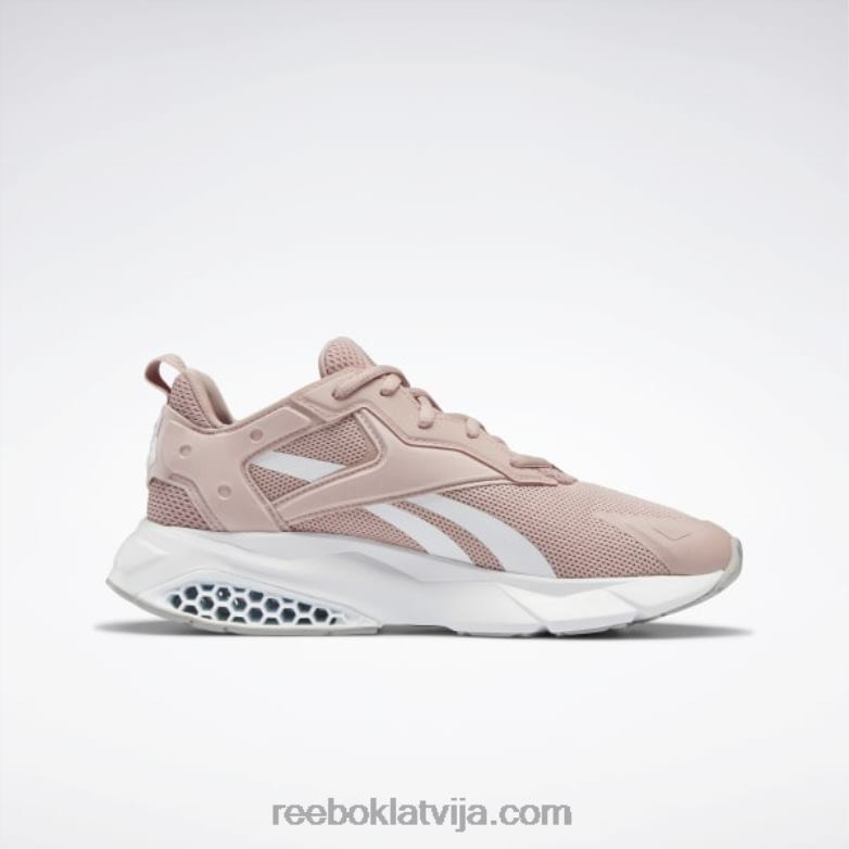 heksalīta mantotās sieviešu apavi0T464303 Reebok smokey rose/ftwr white/pure gray 3