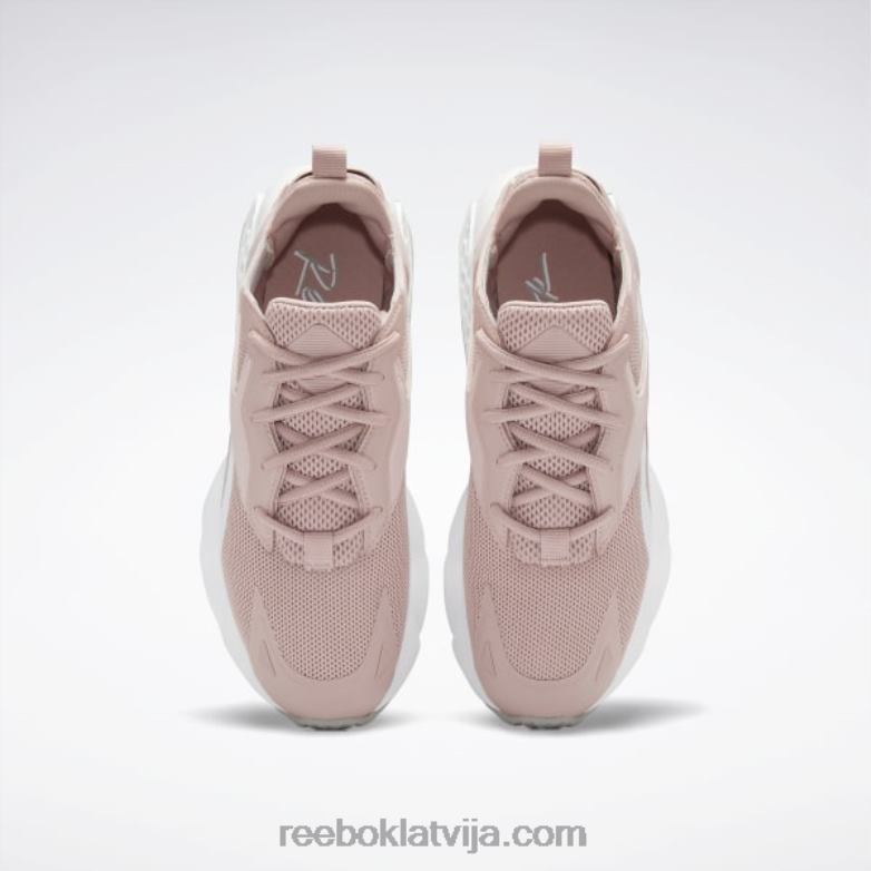 heksalīta mantotās sieviešu apavi0T464303 Reebok smokey rose/ftwr white/pure gray 3