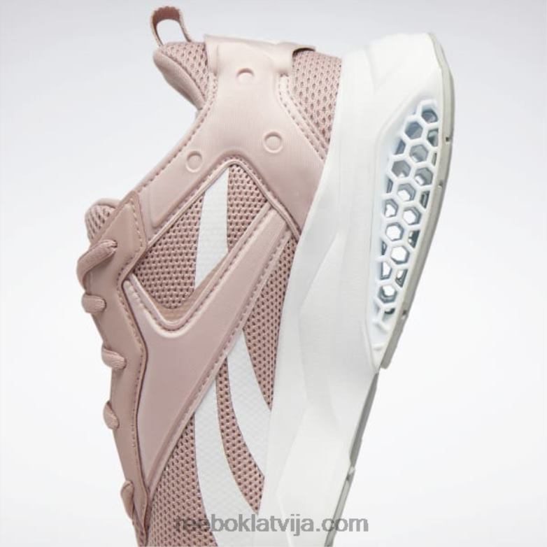 heksalīta mantotās sieviešu apavi0T464303 Reebok smokey rose/ftwr white/pure gray 3