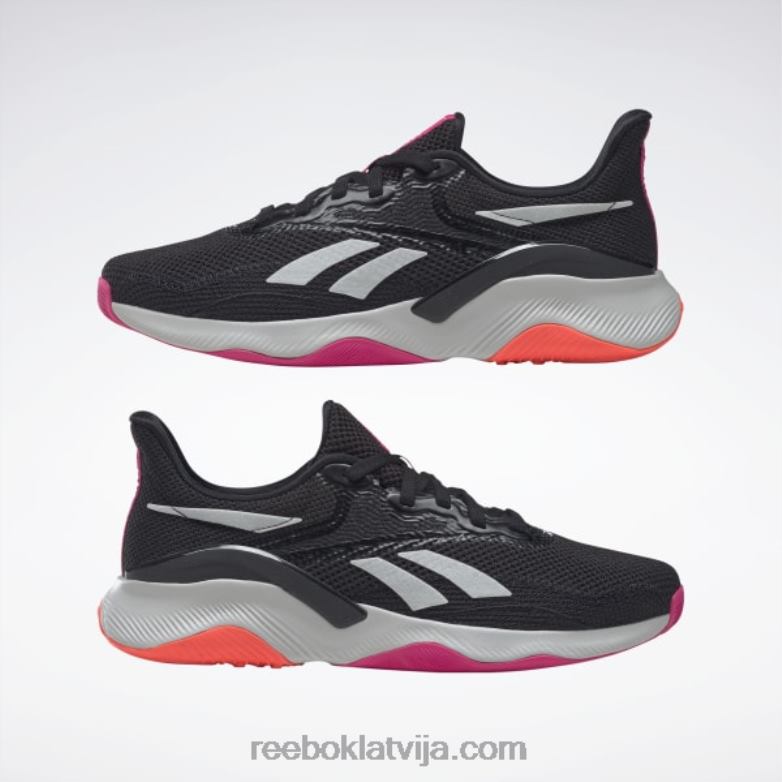 hiit tr 3 sieviešu treniņu apavi0T464190 Reebok kodols melns/tīri pelēks 2/lepni rozā
