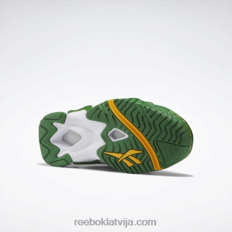 hurrikaze ii basketbola apavi0T464149 Reebok glen green/ftwr white/core black