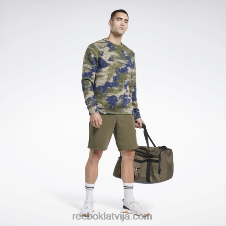 identitāte moderns camo flīsa komandas sporta krekls vīriešiem 0T4641297 Reebok mednieks zaļš