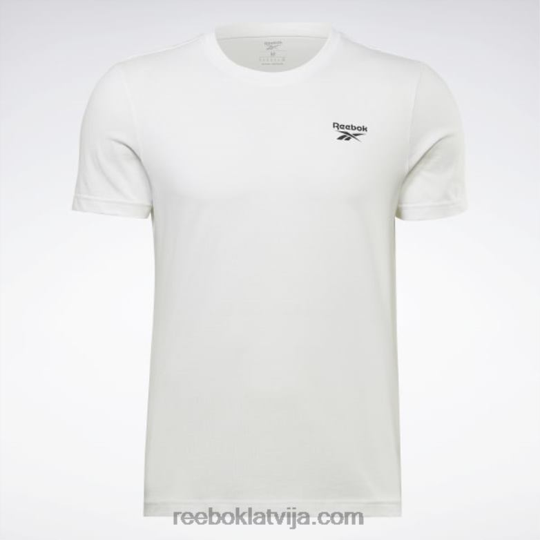 identitātes klasikas t-krekls vīriešiem 0T4641170 Reebok balts