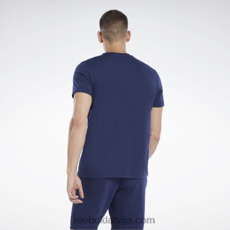 identitātes klasikas t-krekls vīriešiem 0T4641218 Reebok vektora flote