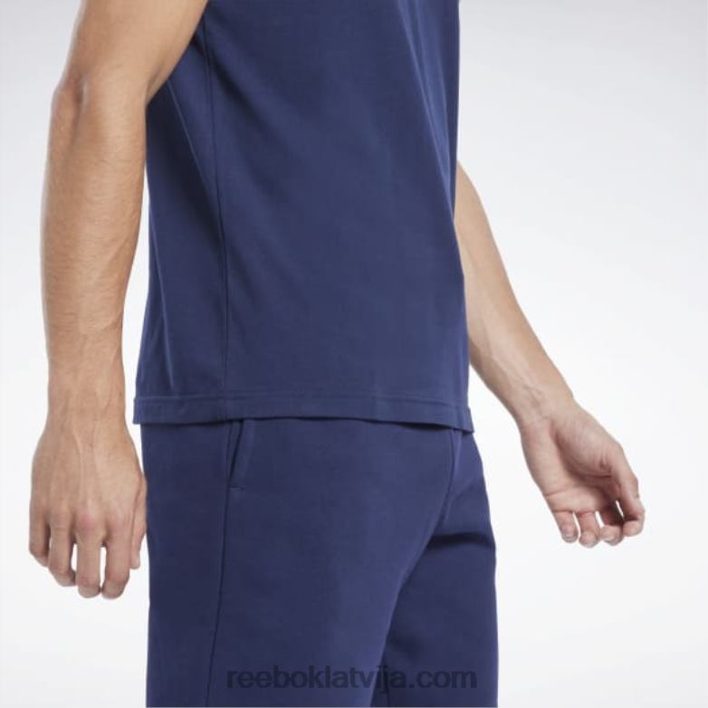 identitātes klasikas t-krekls vīriešiem 0T4641218 Reebok vektora flote