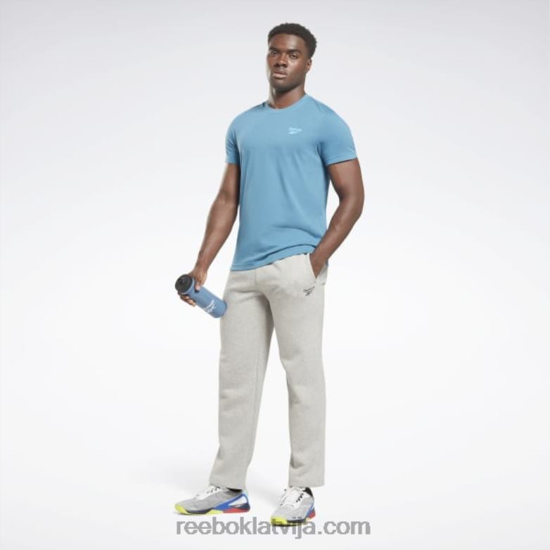 identitātes klasikas t-krekls vīriešiem 0T4641232 Reebok tēraudzils s23-r