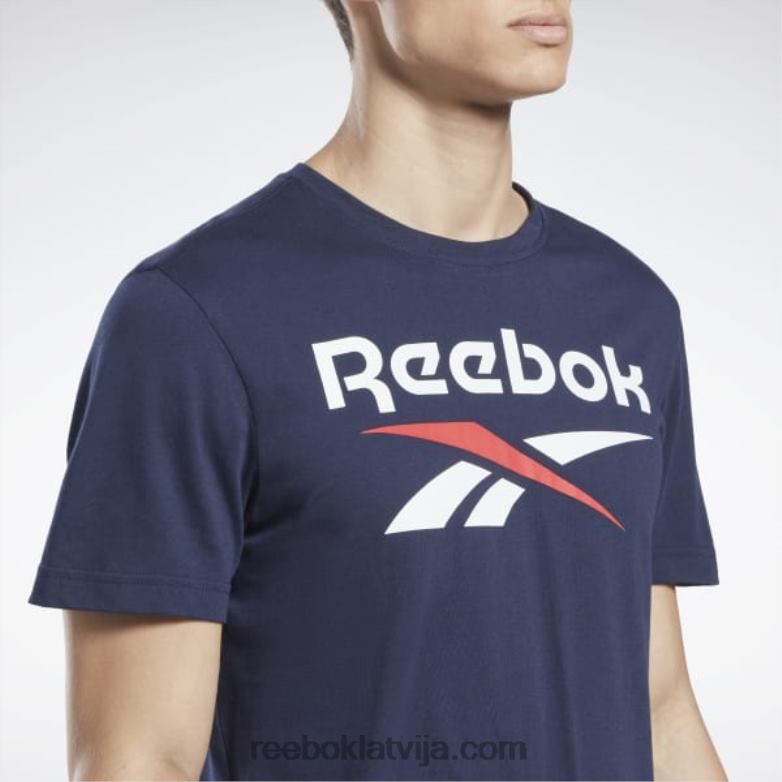 identitātes liela logotipa t-krekls vīriešiem 0T4641167 Reebok vektora flote