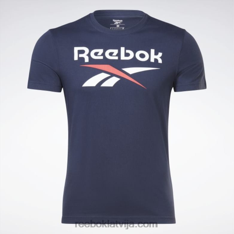 identitātes liela logotipa t-krekls vīriešiem 0T4641167 Reebok vektora flote