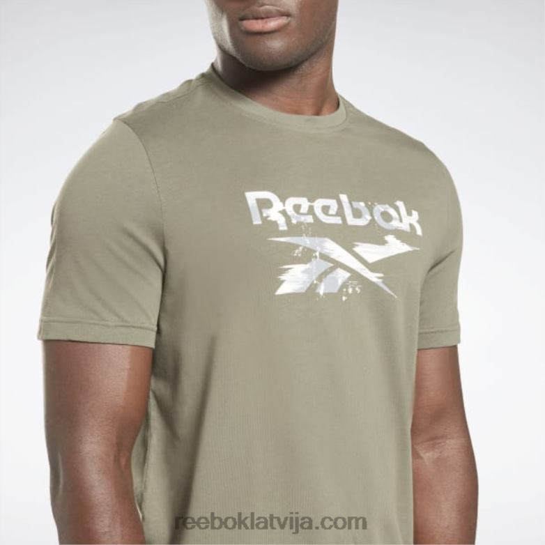 identitātes moderns camo t-krekls vīriešiem 0T4641184 Reebok mednieks zaļš