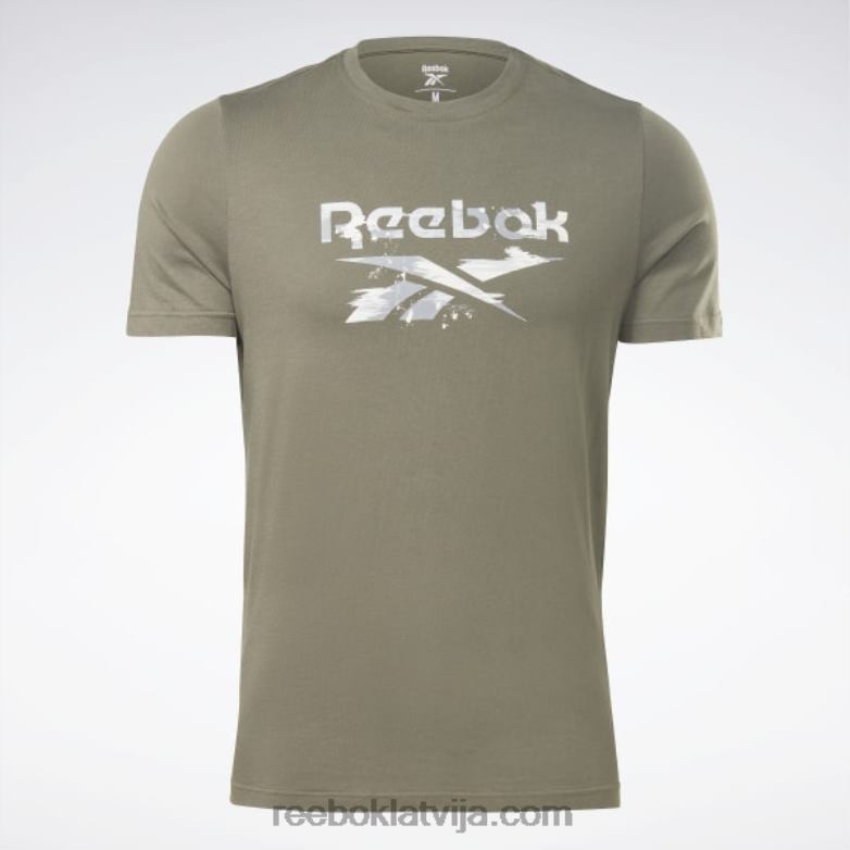 identitātes moderns camo t-krekls vīriešiem 0T4641184 Reebok mednieks zaļš