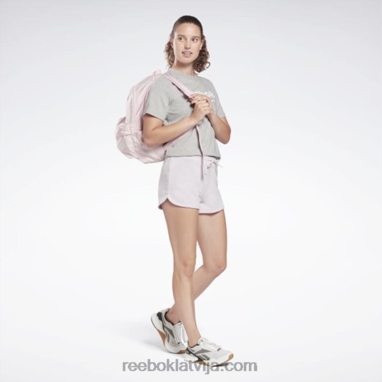 identitātes t-krekls sievietes 0T464703 Reebok vidēji pelēki virši