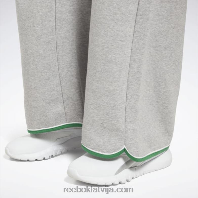 identitātes vilnas bikses sievietes 0T464372 Reebok vidēji pelēki virši