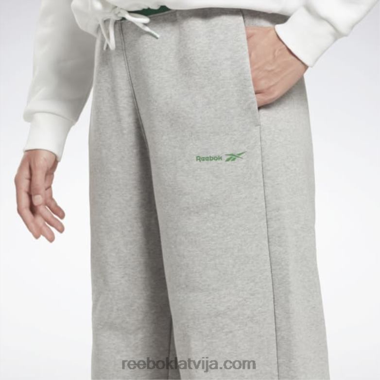 identitātes vilnas bikses sievietes 0T464372 Reebok vidēji pelēki virši