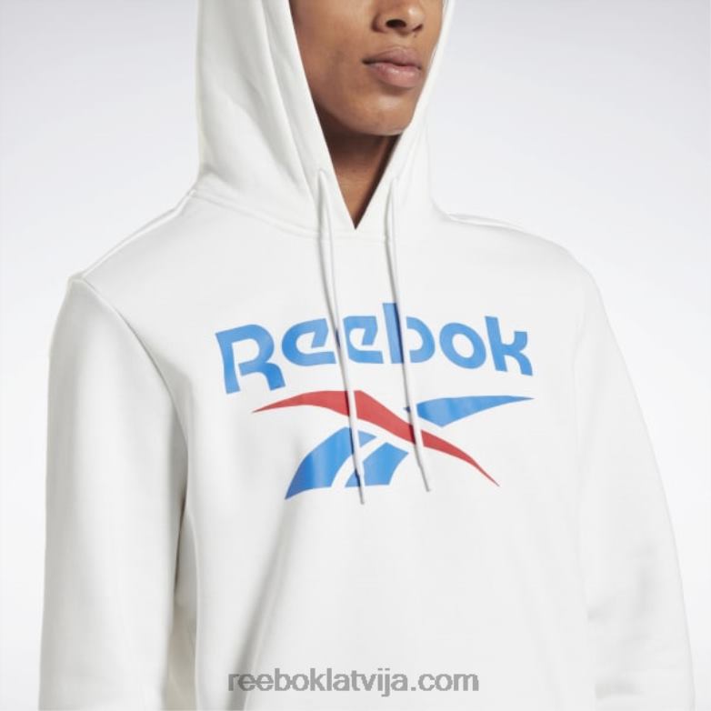 identitātes vilnas džemperis ar logotipu vīriešiem 0T4641243 Reebok balts