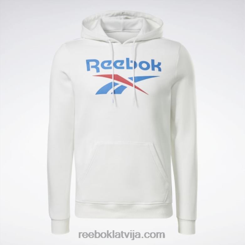 identitātes vilnas džemperis ar logotipu vīriešiem 0T4641243 Reebok balts