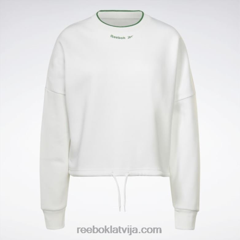 identitātes vilnas komandas sporta krekls sievietes 0T464516 Reebok balts