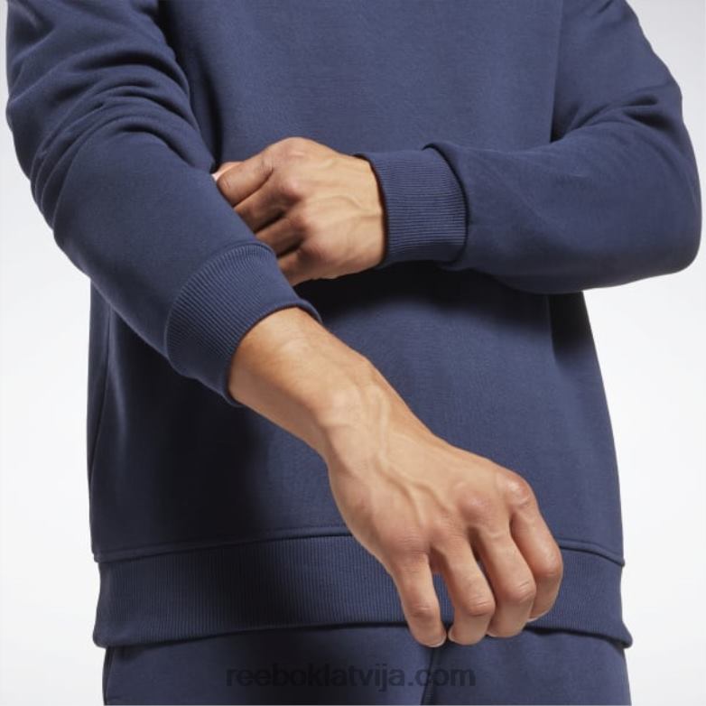 identitātes vilnas vektors ekipāžas sporta krekls vīriešiem 0T4641180 Reebok vektora flote