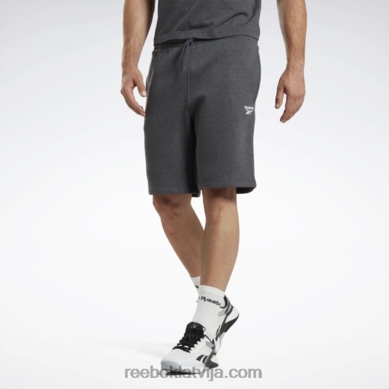 identitātes vilnas šorti vīriešiem 0T4641203 Reebok tumši pelēki virši