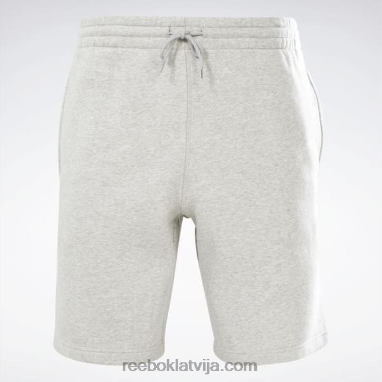 identitātes šorti vīriešiem 0T4641330 Reebok vidēji pelēki virši