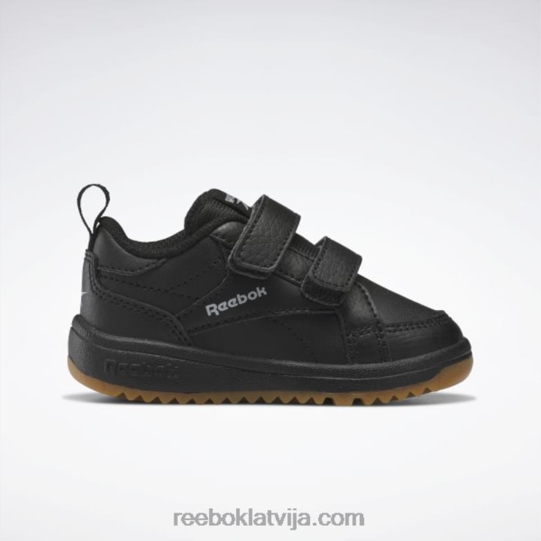 weebok aizdares zemie apavi - toddler bērni 0T4641431 Reebok kodols melns/tīri pelēks 3