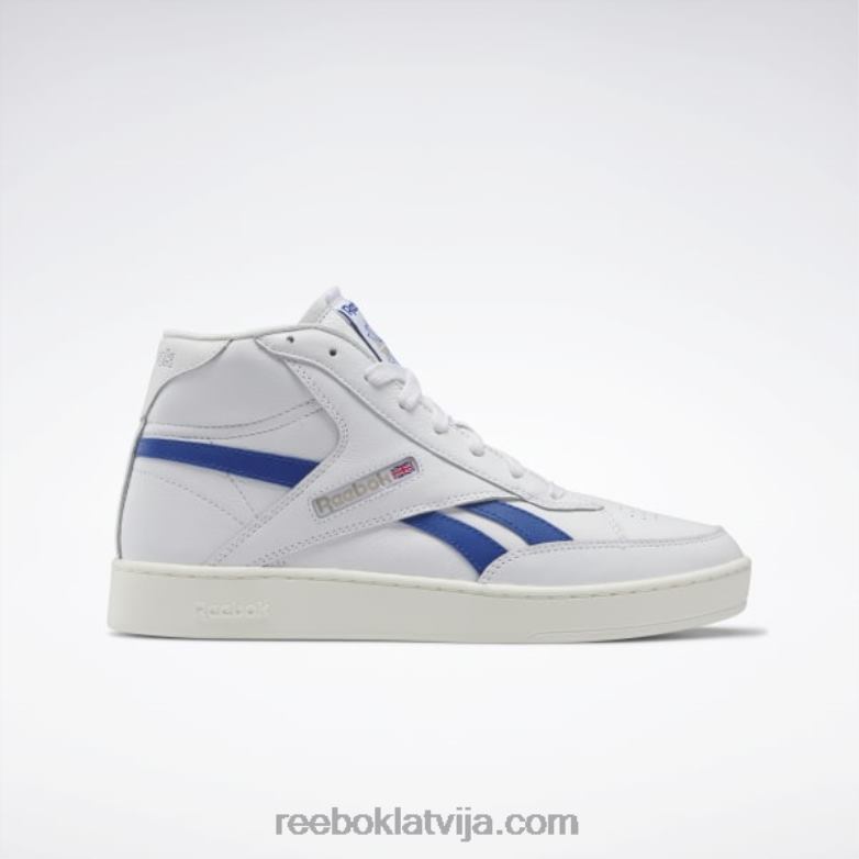 club c 85 forma hi shoes0T464378 Reebok ftwr balts/krīts/vektorzils