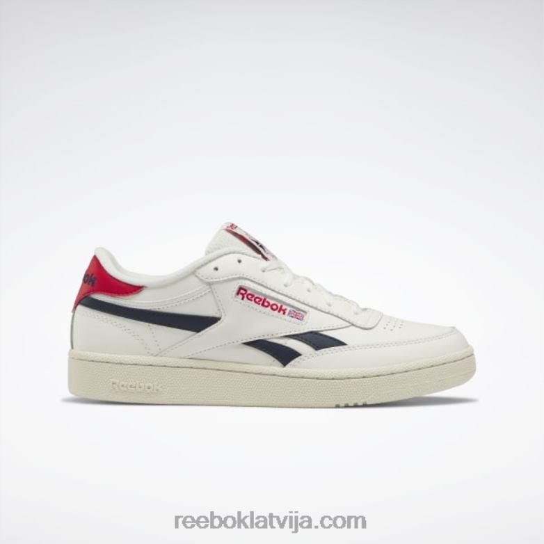 club c atriebības kurpes0T46474 Reebok krīts/vektors navy/vektorsarkans