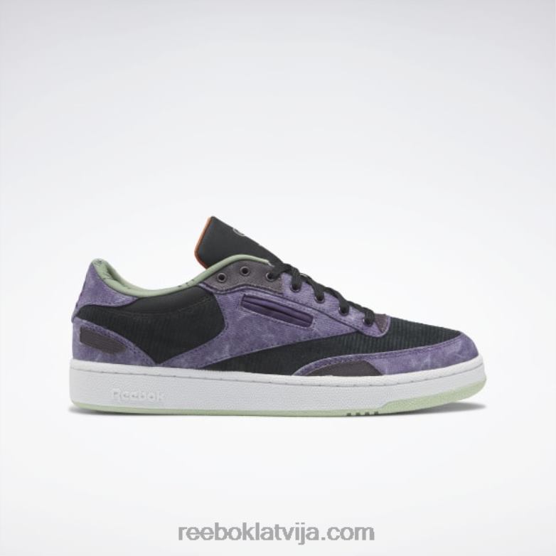 dc club c 85 apavi0T46495 Reebok violets tonis/garšbalts/vintage zaļš