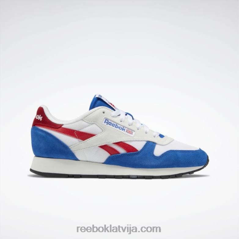 klasiskā āda padariet to par saviem apaviem0T464153 Reebok vektors zils/ftwr balts/vektors sarkans