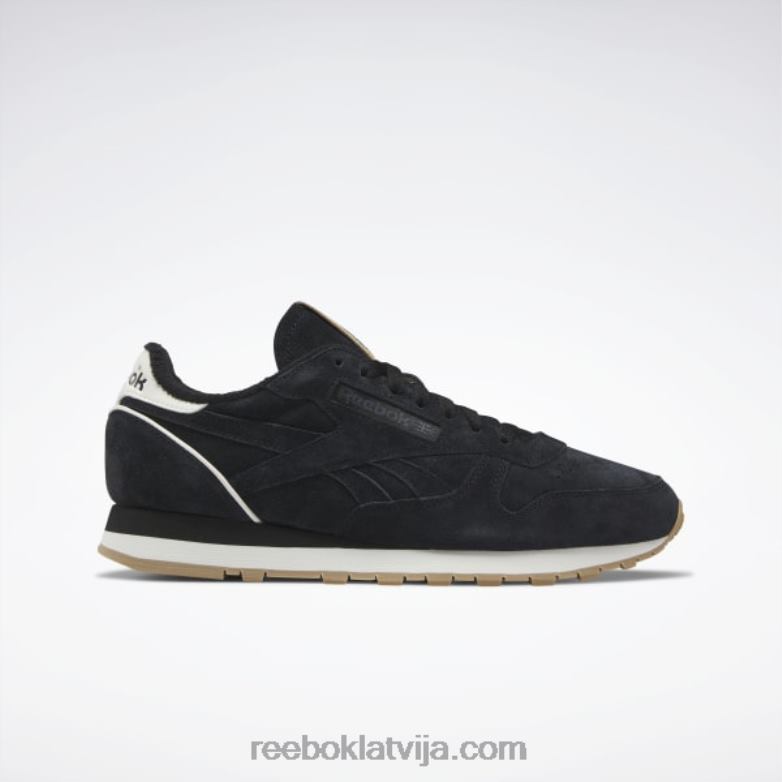 klasiskas ādas 1983 vintage kurpes0T464333 Reebok serde black/glen green/reebok gumijas gumija-04