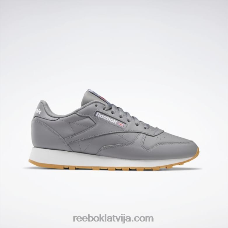 klasiskas ādas kurpes0T464148 Reebok tīri pelēka 5/ftwr balta/reebok gumijas gumija-03