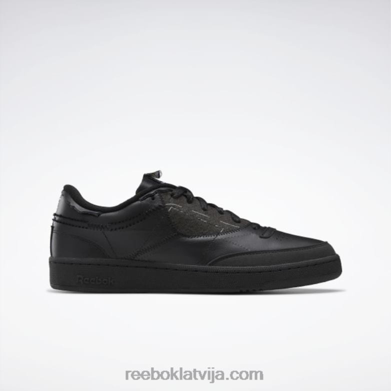 maison margiela club c atmiņa par apaviem0T464332 Reebok melns/ftwr balts