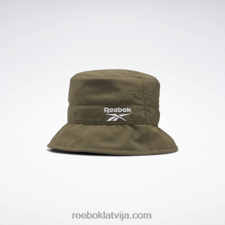 classics Foundation bucket cepure0T4641013 Reebok Zaļā armija