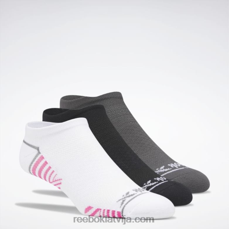 zoned cushion bezizrādes zeķes 3 pāri0T4641369 Reebok multi