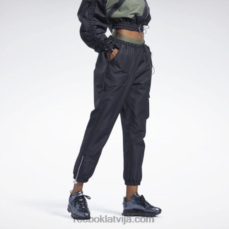 cardi b bikses sievietes 0T46460 Reebok melns