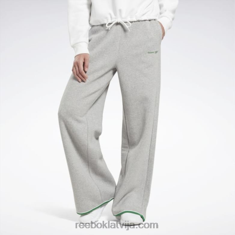identitātes vilnas bikses sievietes 0T464372 Reebok vidēji pelēki virši