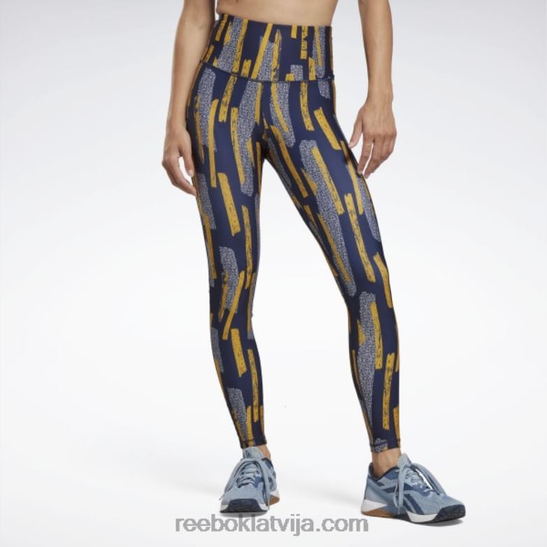 myt allover print zeķubikses sievietes 0T464538 Reebok vektora flote