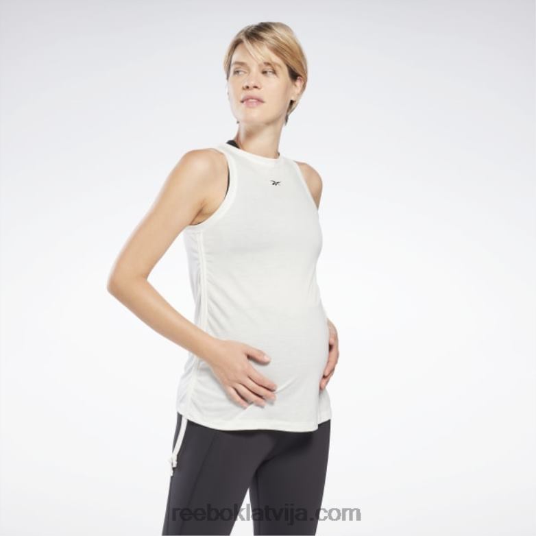 grūtnieču aukliņu tvertnes augšdaļa sievietes 0T464918 Reebok krīts