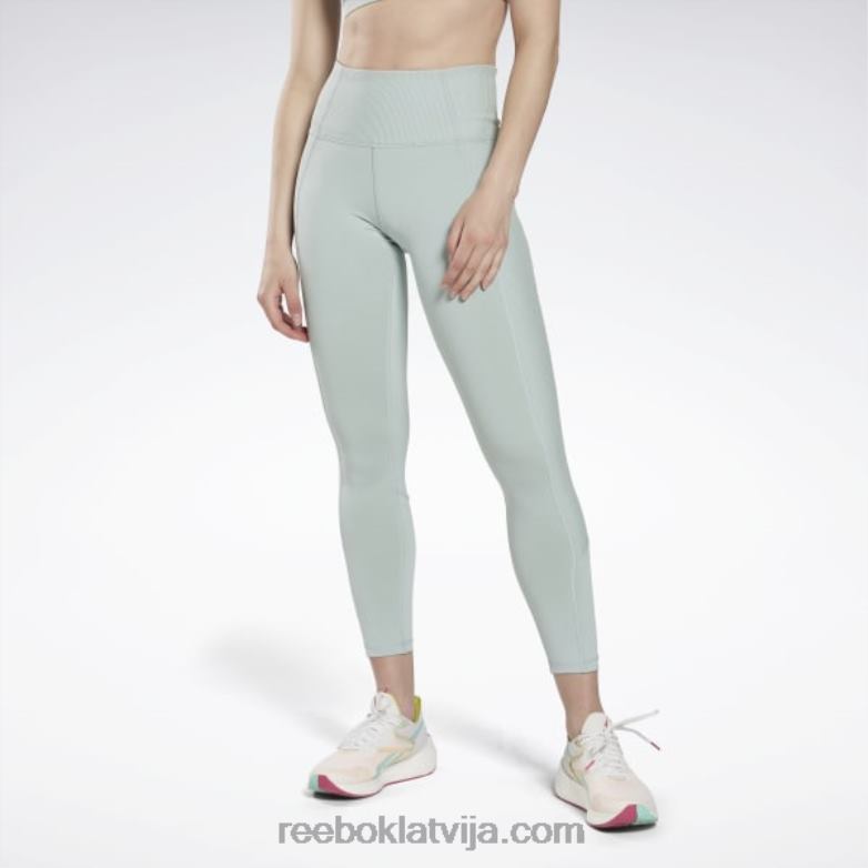 ribu augstceltnes legingi sievietes 0T464615 Reebok piejūras pelēks