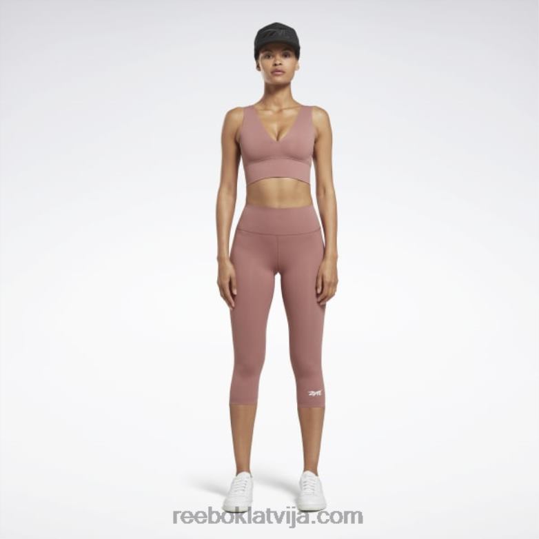 victoria Beckham 5/8 legingi sievietes 0T464867 Reebok izkaltusi zeme