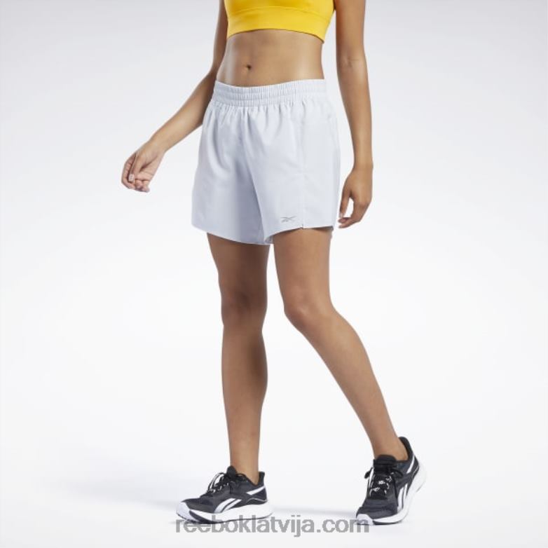 skriešanas šorti sievietes 0T464970 Reebok tīri pelēks 2
