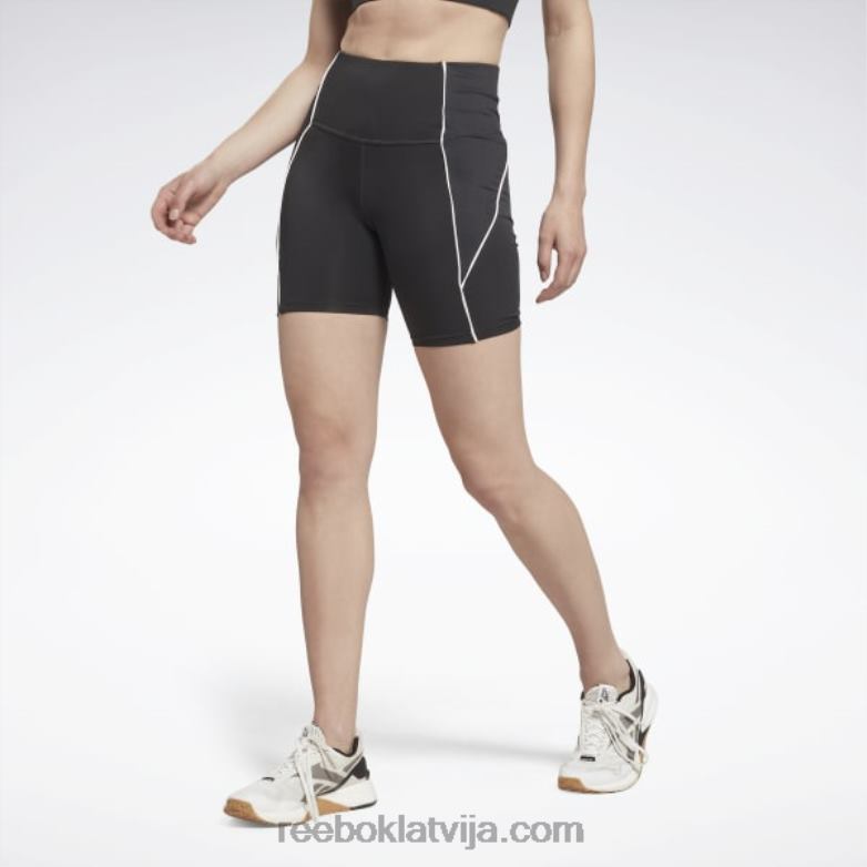 treniņiem gatavi poli šorti sievietes 0T464531 Reebok nakts melns