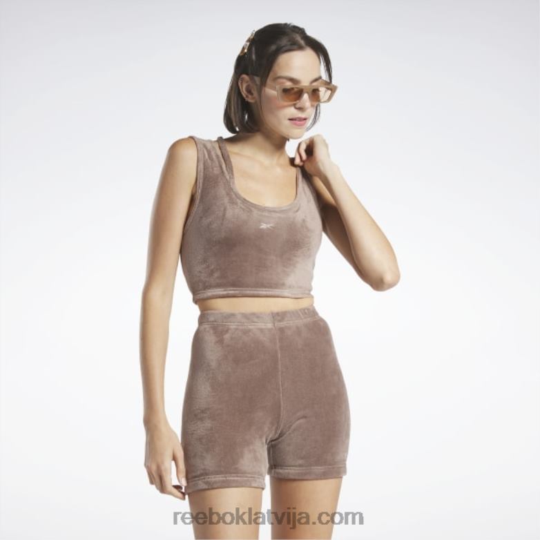 klasisks plīša tops sievietes 0T464891 Reebok taupe