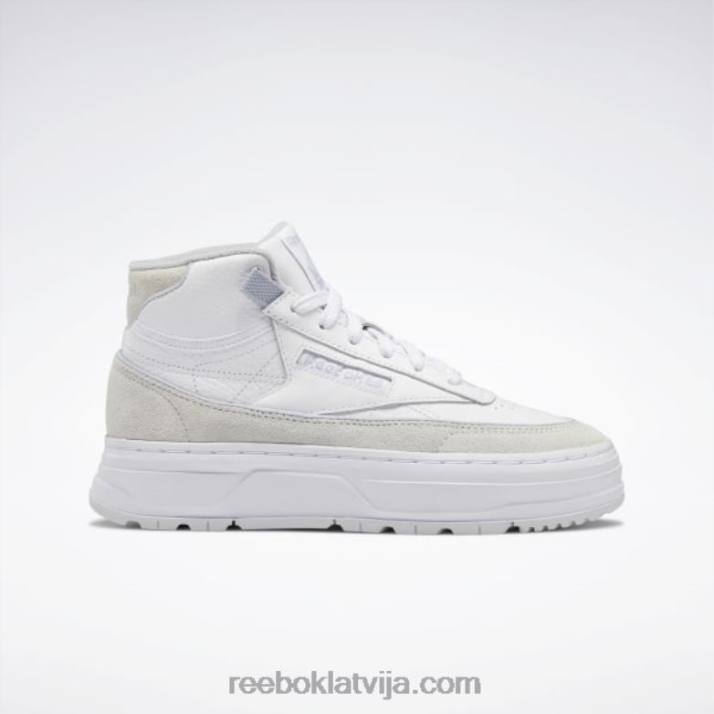 club c geo mid sieviešu apavi0T464262 Reebok ftwr balts/auksti pelēks/auksti pelēks 2