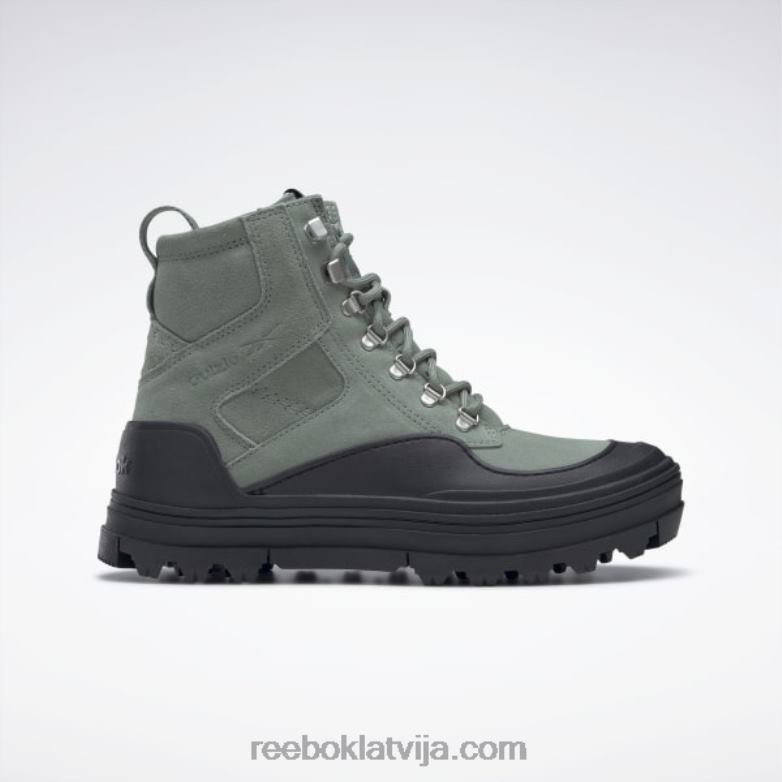 danielle guizio club c cleated mid shoes sievietes 0T464222 Reebok harmonija zaļš/kods melns