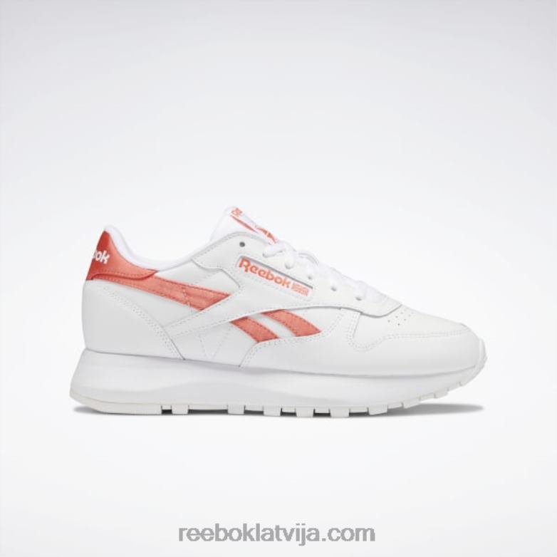 klasiskas ādas sp sieviešu apavi0T464290 Reebok ftwr balts/daļēji oranžs uzliesmojums