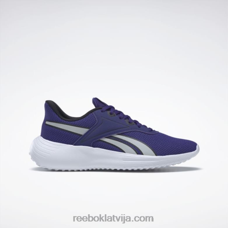 Lite 3 sieviešu skriešanas apavi0T464120 Reebok trekns violets/melns/tīri pelēks 2