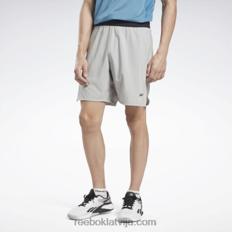 ātruma 3.0 šorti vīriešiem 0T4641293 Reebok tīri pelēks 3