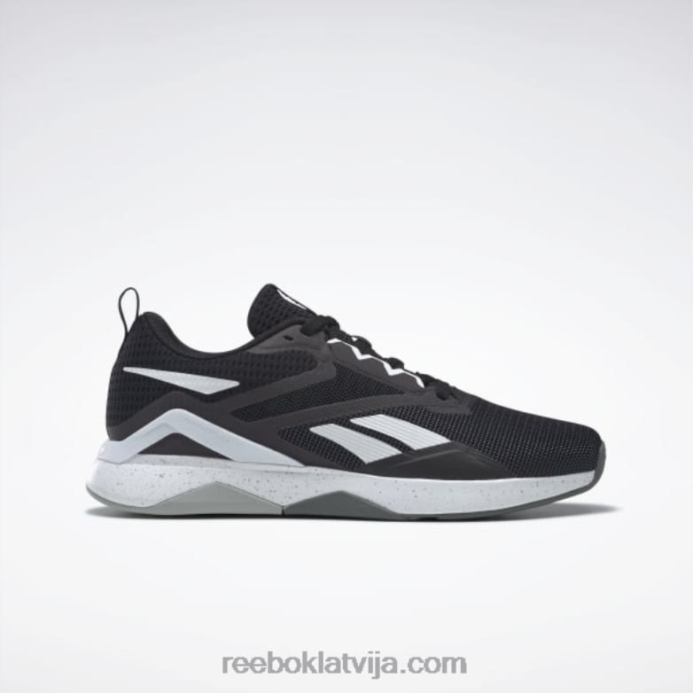 nanoflex tr 2.0 vīriešu treniņu apavi0T4641115 Reebok kodols melns/ftwr balts/tīri pelēks 6