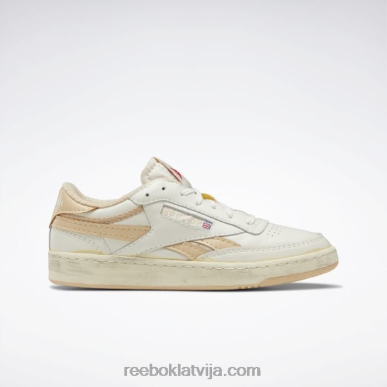 club c revenge vintage vīriešu apavi0T4641104 Reebok krīts/weathered bēšs f22-r/alabaster