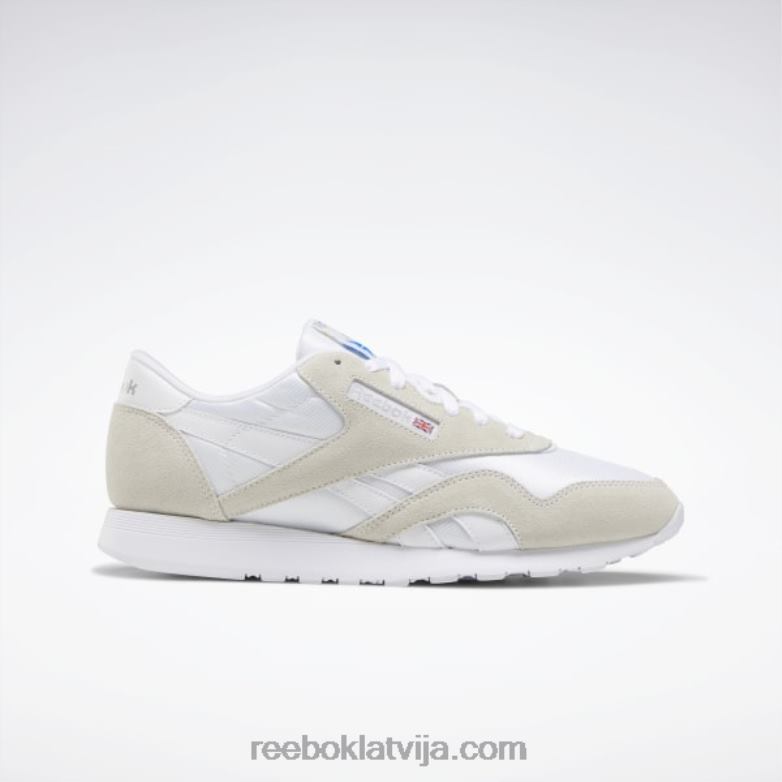 klasiski neilona vīriešu apavi0T4641141 Reebok balts/gaiši pelēks